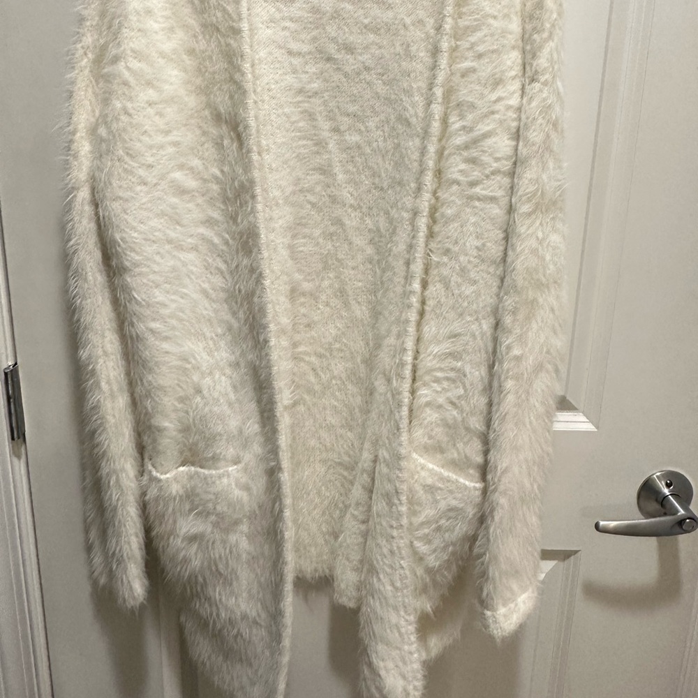 White Cozy cardigan